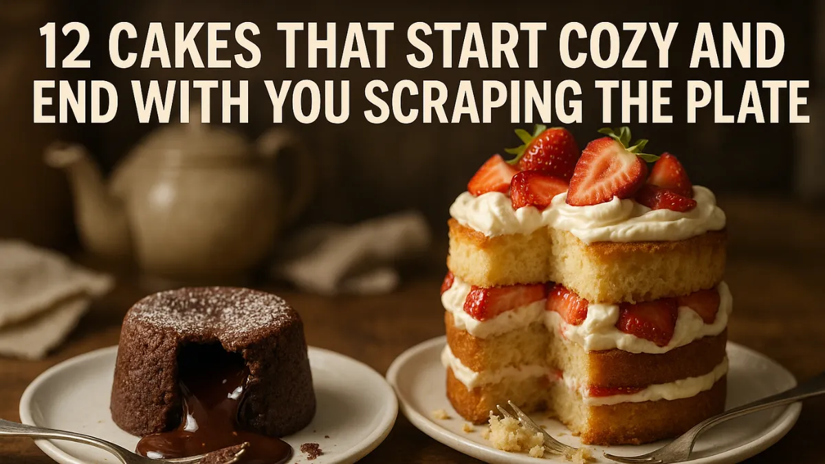 12 Cakes That Start Cozy and End with You Scraping the Plate