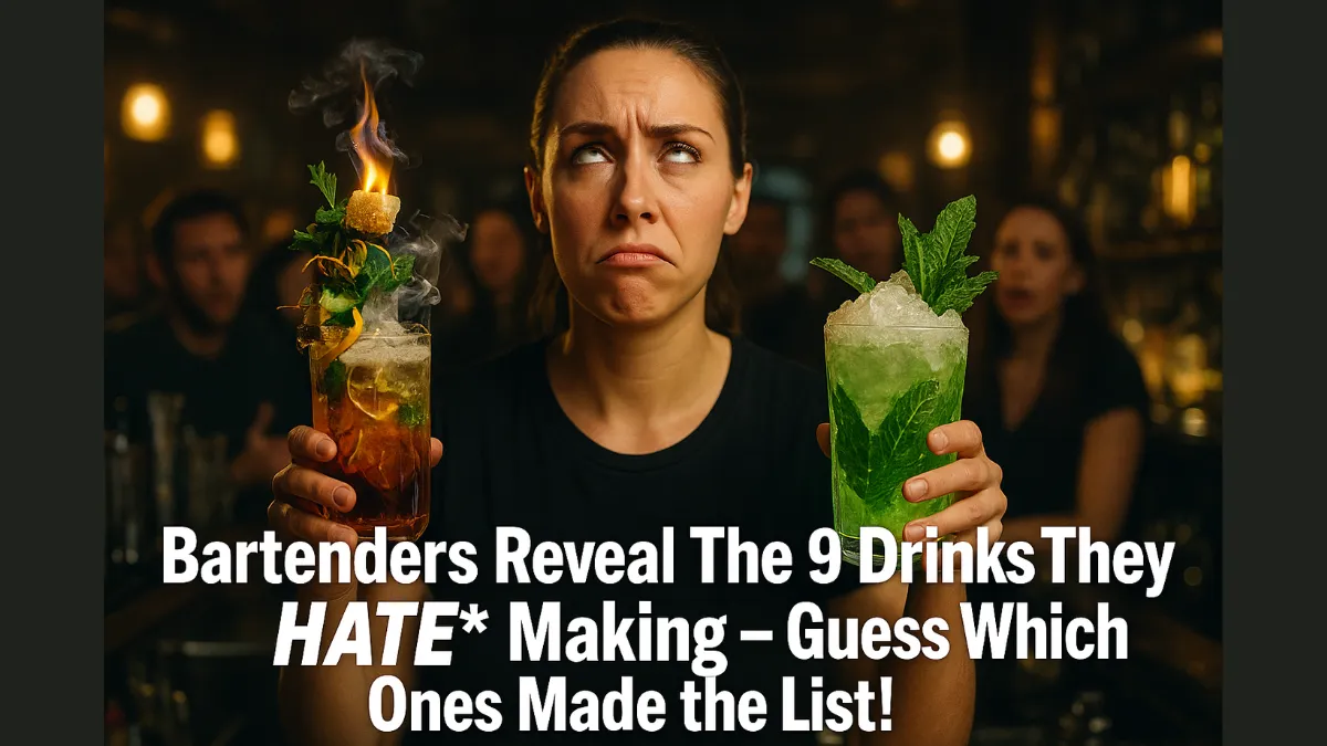 Bartenders Share 9 Drinks That They Hate Making