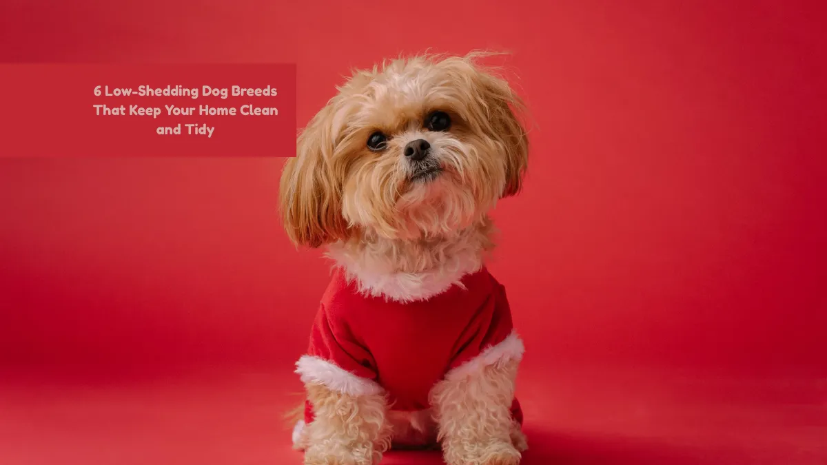 6 Low-Shedding Dog Breeds That Keep Your Home Clean and Tidy